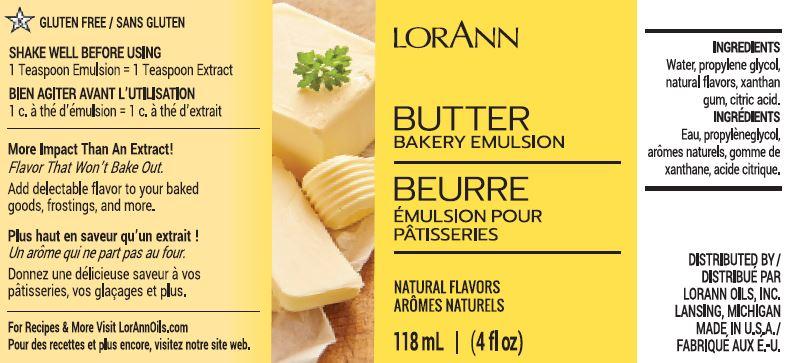 Natural Butter Bakery Emulsion - 4 oz. - 16 oz. - 1 Gallon - 5 Gallons - Bakery Emulsions Canada - Ships Free Within Canada on Orders Above CAD $199