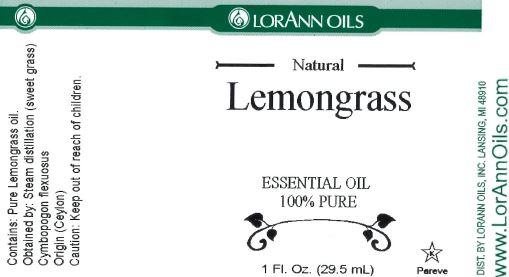 Lemongrass Oil Flavoring - Food Grade Essential Oils - Aromatherapy - 1 oz, 16 oz. - Ships Free Within Canada on Orders Above CAD $199