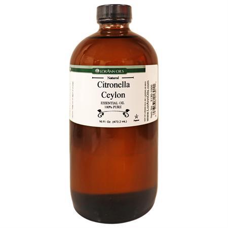Citronella Oil - Aromatherapy - 1 oz., 16 oz. - Ships Free Within Canada on Orders Above CAD $199