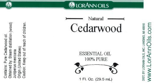 Cedarwood Oil - Aromatherapy - 1 oz., 16 oz. - Ships Free Within Canada on Orders Above CAD $199