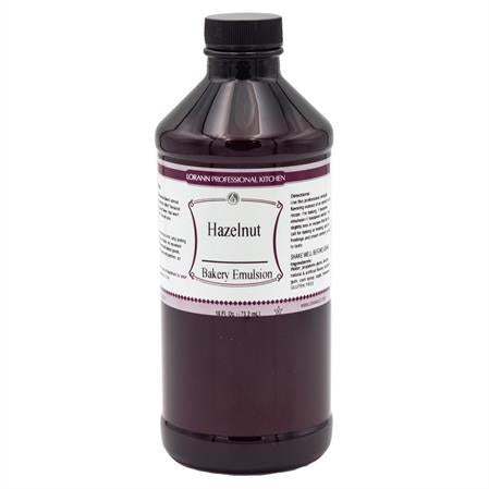 Hazelnut Bakery Emulsion - 4 oz. - 16 oz., 1 Gallon, 5 Gallons - Bakery Emulsions Canada - Ships Free Within Canada on Orders Above CAD $199