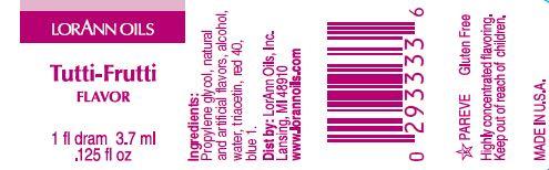 Tutti Frutti Flavoring - Super Strength Flavor 1 oz., 16 oz., 1 Gallon, 5 Gallons - Ships Free Within Canada on Orders Above CAD $199
