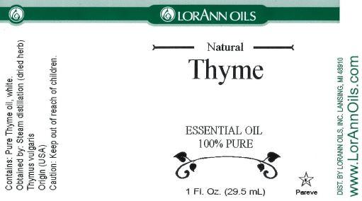 Thyme Oil Flavoring - Food Grade Essential Oils - Aromatherapy - 1 oz., 16 oz. - Ships Free Within Canada on Orders Above CAD $199