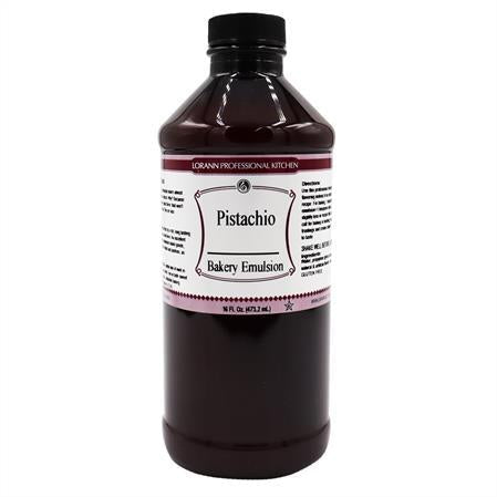 Pistachio Bakery Emulsion - 4 oz. - 16 oz., 1 Gallon, 5 Gallons - Bakery Emulsions Canada - Ships Free Within Canada on Orders Above CAD $199
