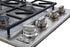 Dacor  - 30 inch wide Gas Cooktop in Stainless - HDCT304GS/LP