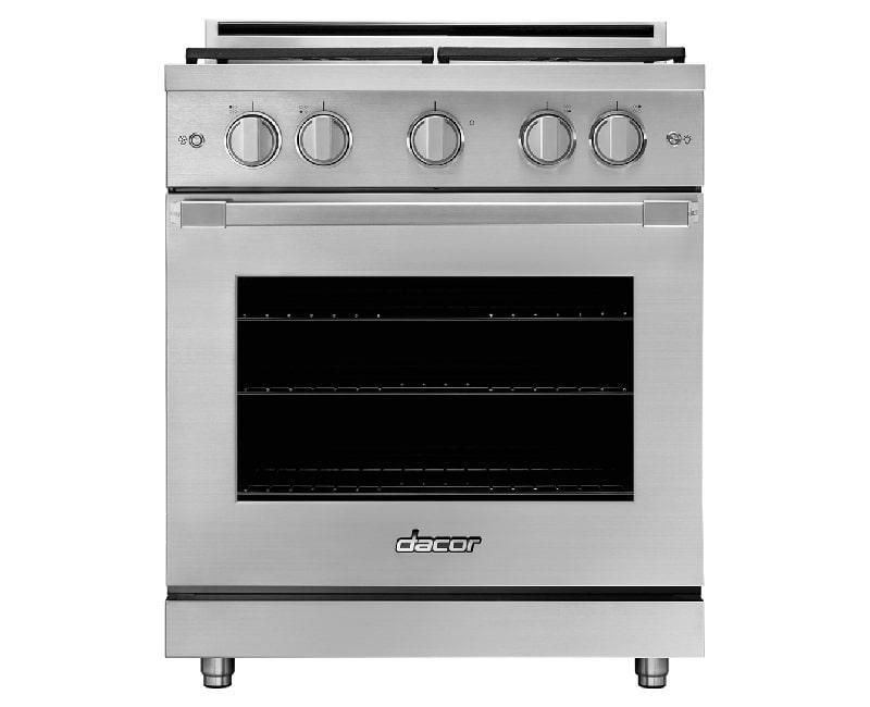 Dacor - 5.2 cu. ft  Gas Range in Stainless - HGPR30S/LP