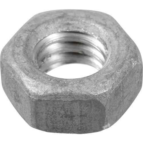 1/4" Hex Nut, Galvanized
