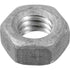 1/4" Hex Nut, Galvanized