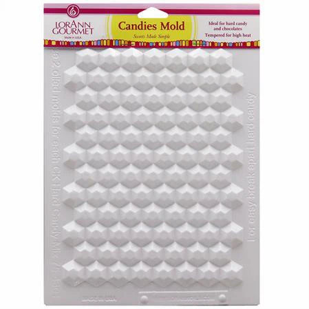 Hexagon Break-up Candies Mold - 90 cavities per sheet - Candy Molds - Canadian Distribution