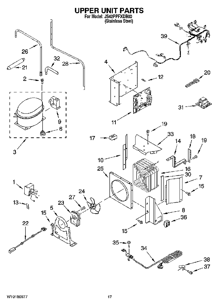 W10528578 Refrigerator Tube - XPart Supply