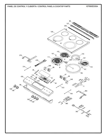 Oven control assembly