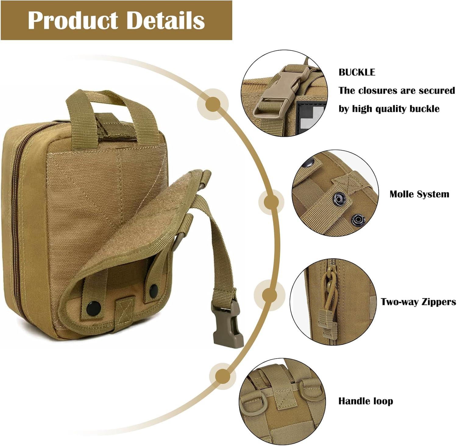 IFAK Pouch (Empty) – Compact, Durable, and Ready for Action