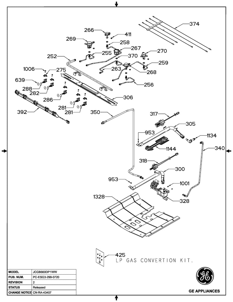 WS01F08276 Oven Harness Switch Dual - XPart Supply Ltd.