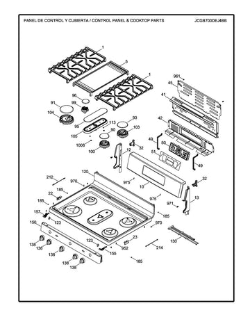Oven electronic control board, T09