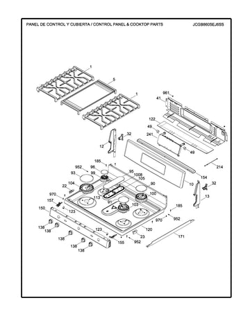 Oven Glass Door Asm