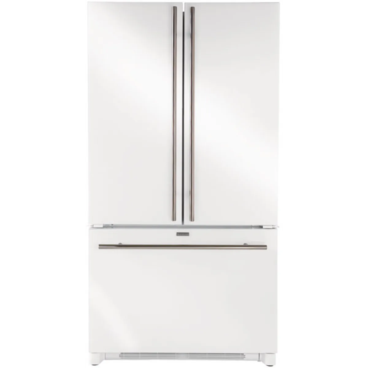 20 cu. ft. French Door Counter Depth Refrigerator with Internal Water Dispenser: Glass on White Doors - JFC2089HPF