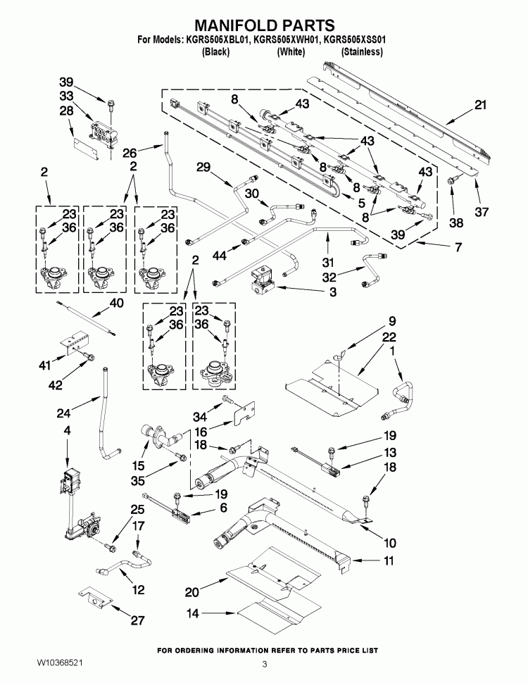 W11174122 Oven Gas Burner - XPart Supply