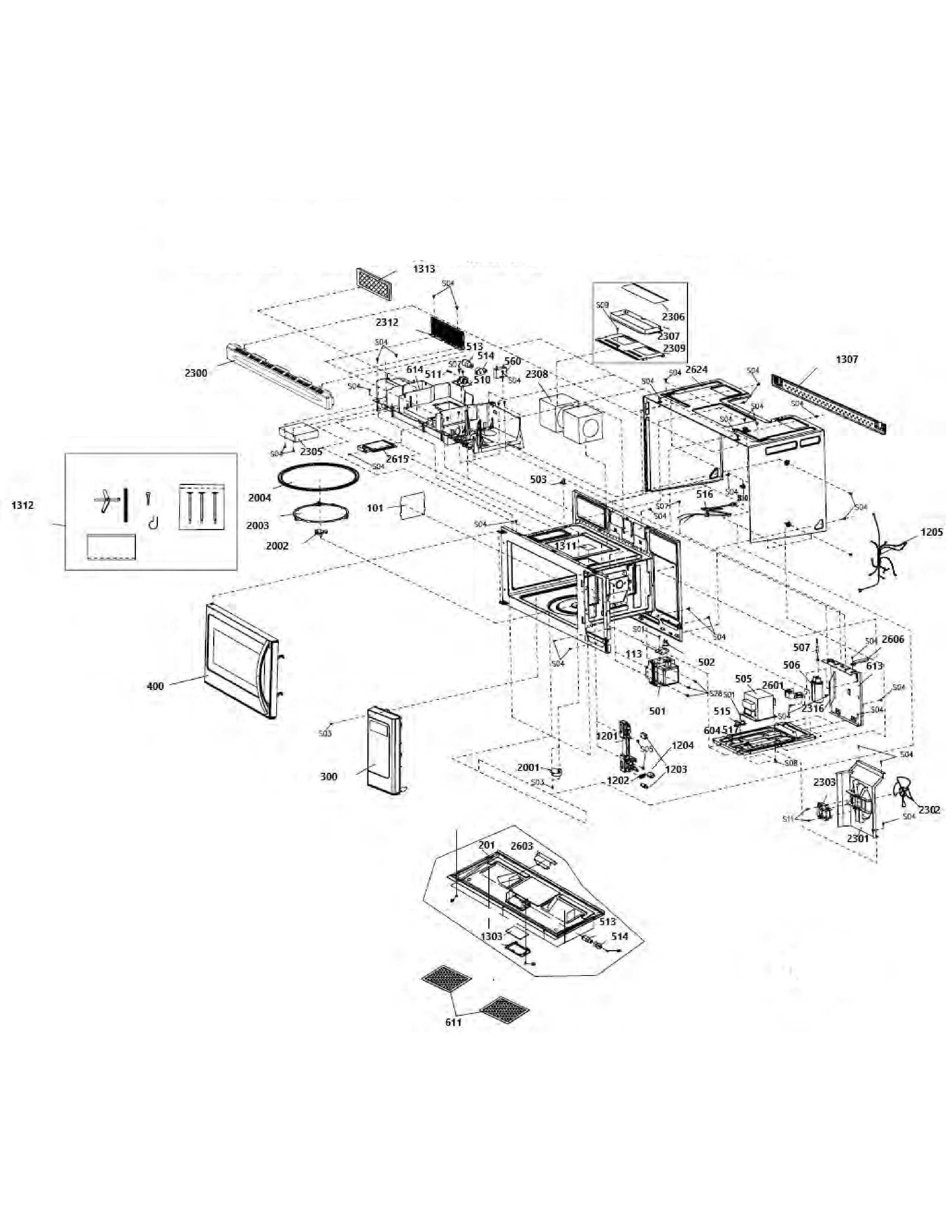 WG02F14003 Microwave Oven OTR H.V. Diode (replaces 17470000008946)