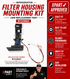 JennAir Filter Housing Mounting Kit W11248063 — Fixes Loose Filter Housing & Water Leaks