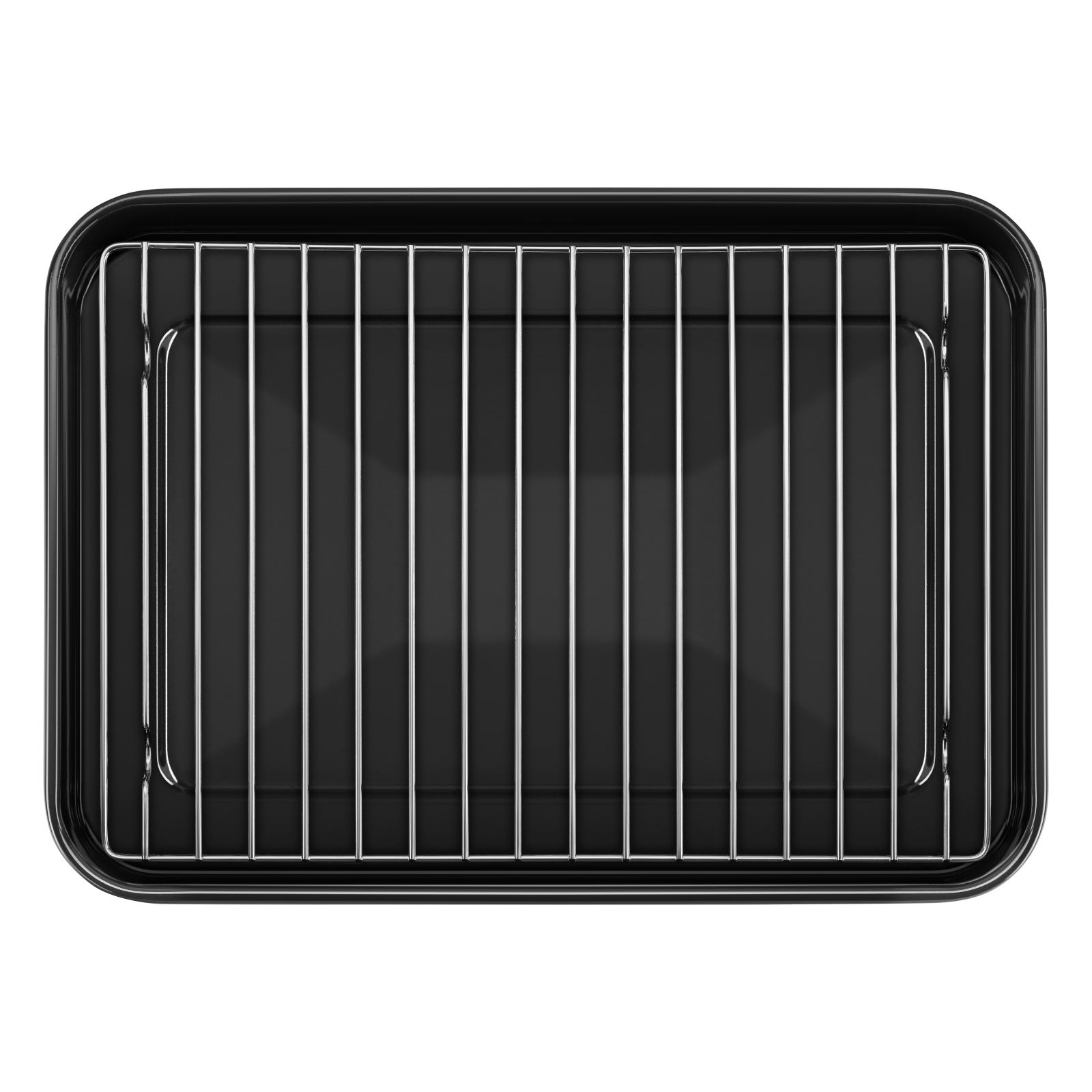 KitchenAid - Dual Convection Countertop Oven with Air Fry and Temperature Probe in Black - KCO224BM