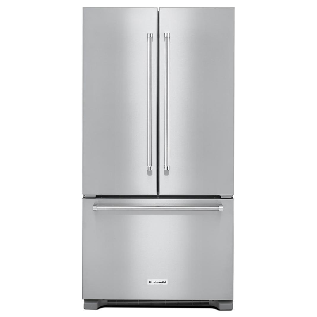 KitchenAid - 35.75 Inch 21.94 cu. ft French Door Refrigerator in Stainless - KRFC302ESS