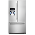 KitchenAid - 35.94 Inch 27 cu. ft French Door Refrigerator in Stainless - KRFF577KPS