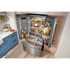 KitchenAid - 35.94 Inch 27 cu. ft French Door Refrigerator in Stainless - KRFF577KPS