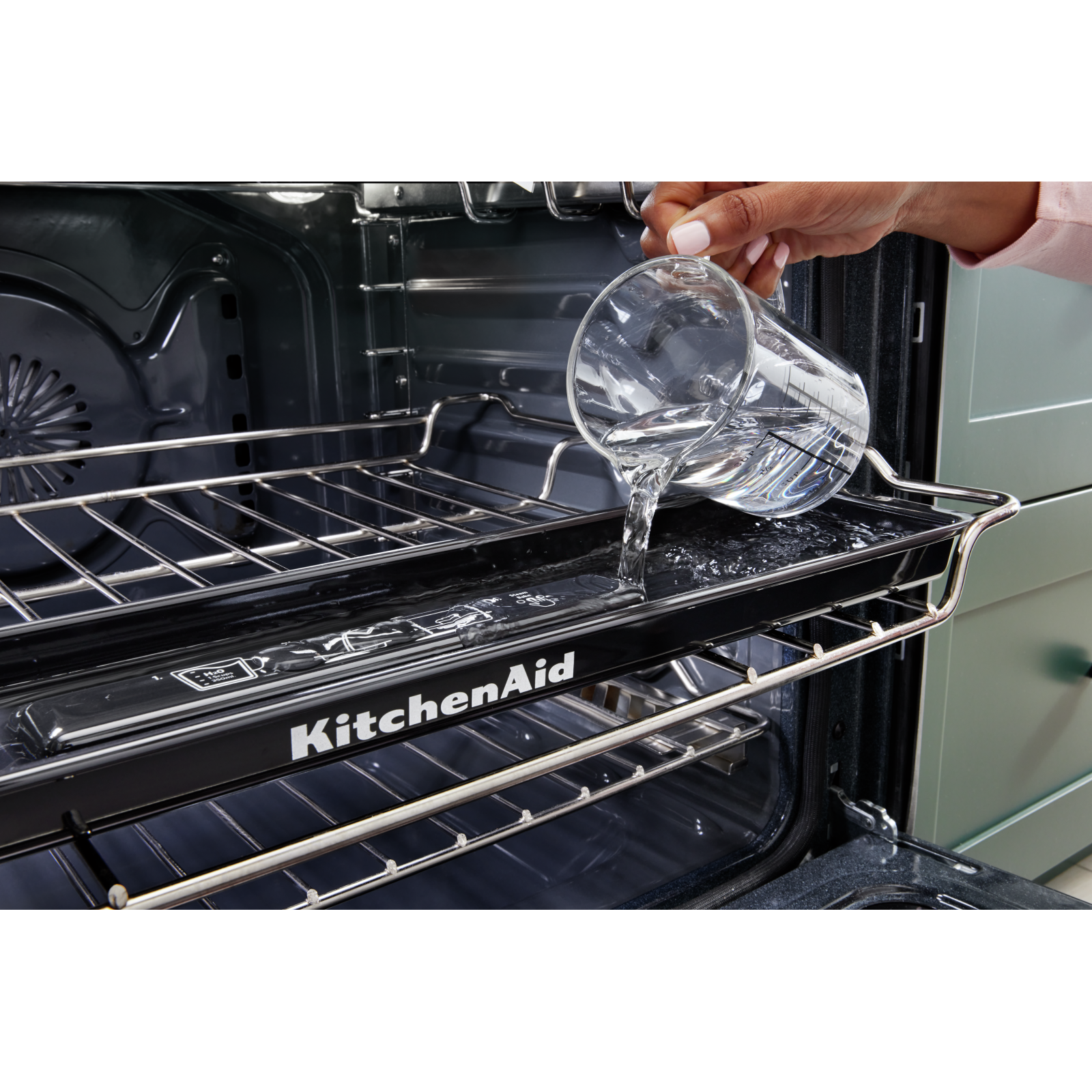KitchenAid - 6.4 cu. ft  Induction Range in Stainless - KSIS730PSS