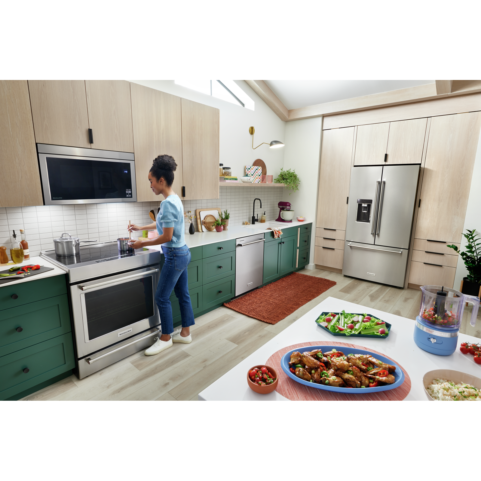 KitchenAid - 6.4 cu. ft  Induction Range in Stainless - KSIS730PSS