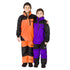 Kids Unisex Gorak Shep Outershell Pants – Orange / Black