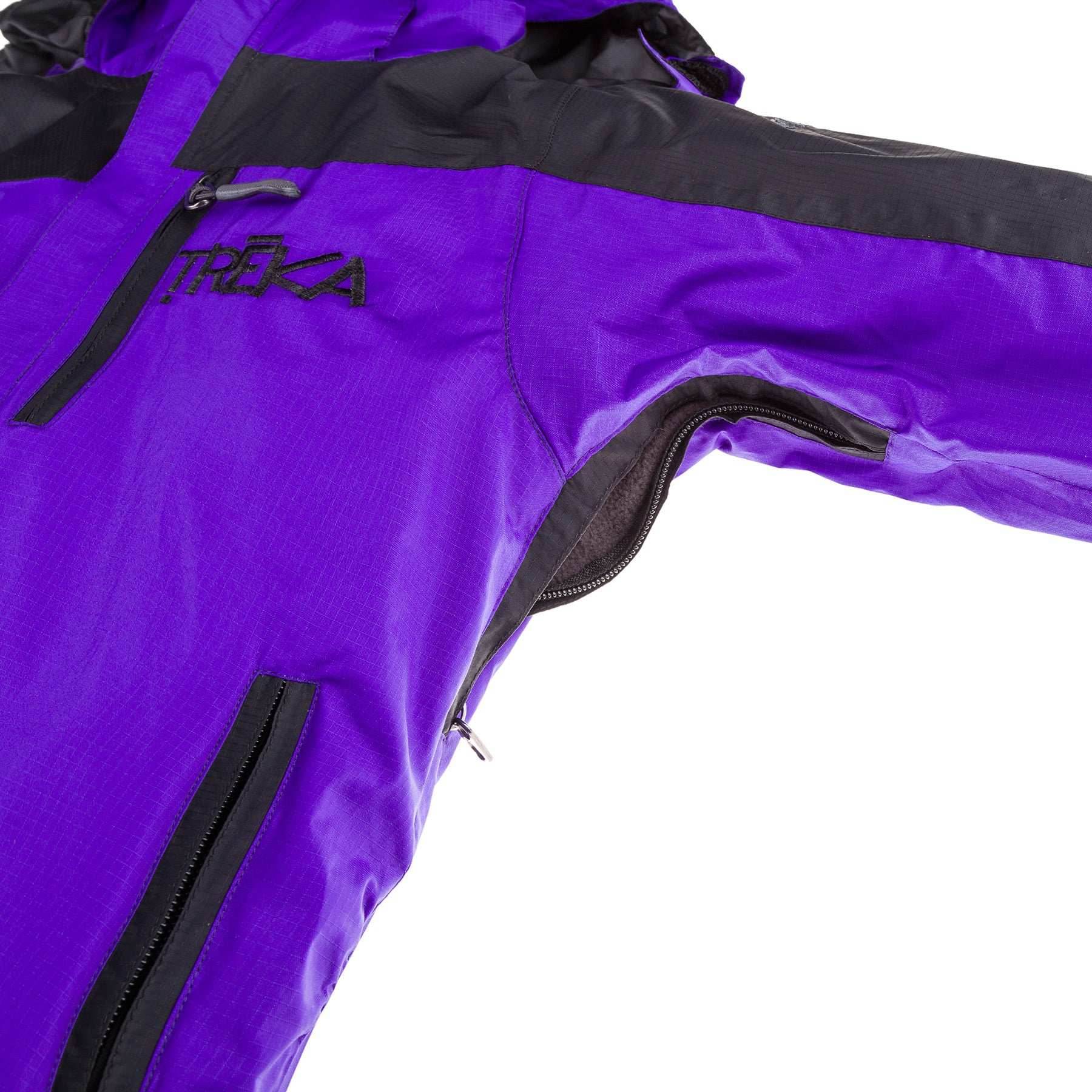 Kids Gorak Shep Unisex Outershell Jacket – Orange / Black