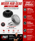 KitchenAid Stand Mixer Bevel & Pinion Gear W11192795 — Fixes Stripped Gears & Attachment Not Turning