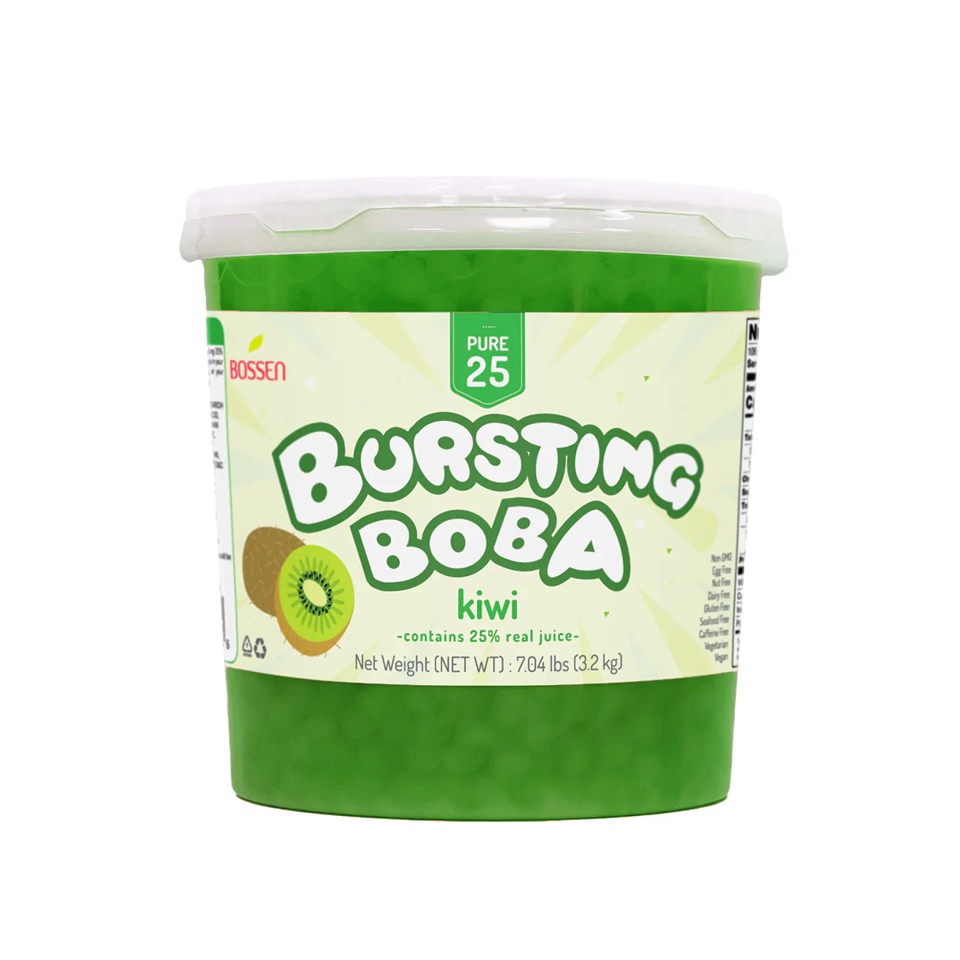 Kiwi Bursting Boba Pure25 - Popping Boba - Bossen - Canada