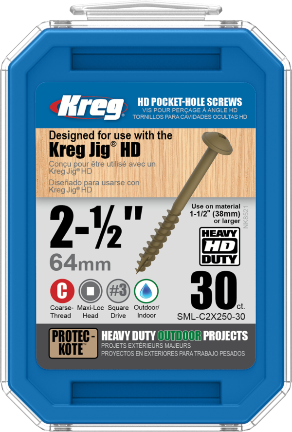 Kreg Heavy Duty Screws
