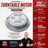 LG Microwave Turntable Motor 6549W1S013H — Restore Even Heating & Smooth Plate Rotation