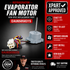 LG Refrigerator Evaporator Fan Motor EAU65058315 — Fixes Warm Fridge, No Cooling & Frost Buildup