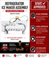 LG Refrigerator Ice Maker Assembly AEQ73110203 – Restore Ice Production & Fix No-Ice Failures