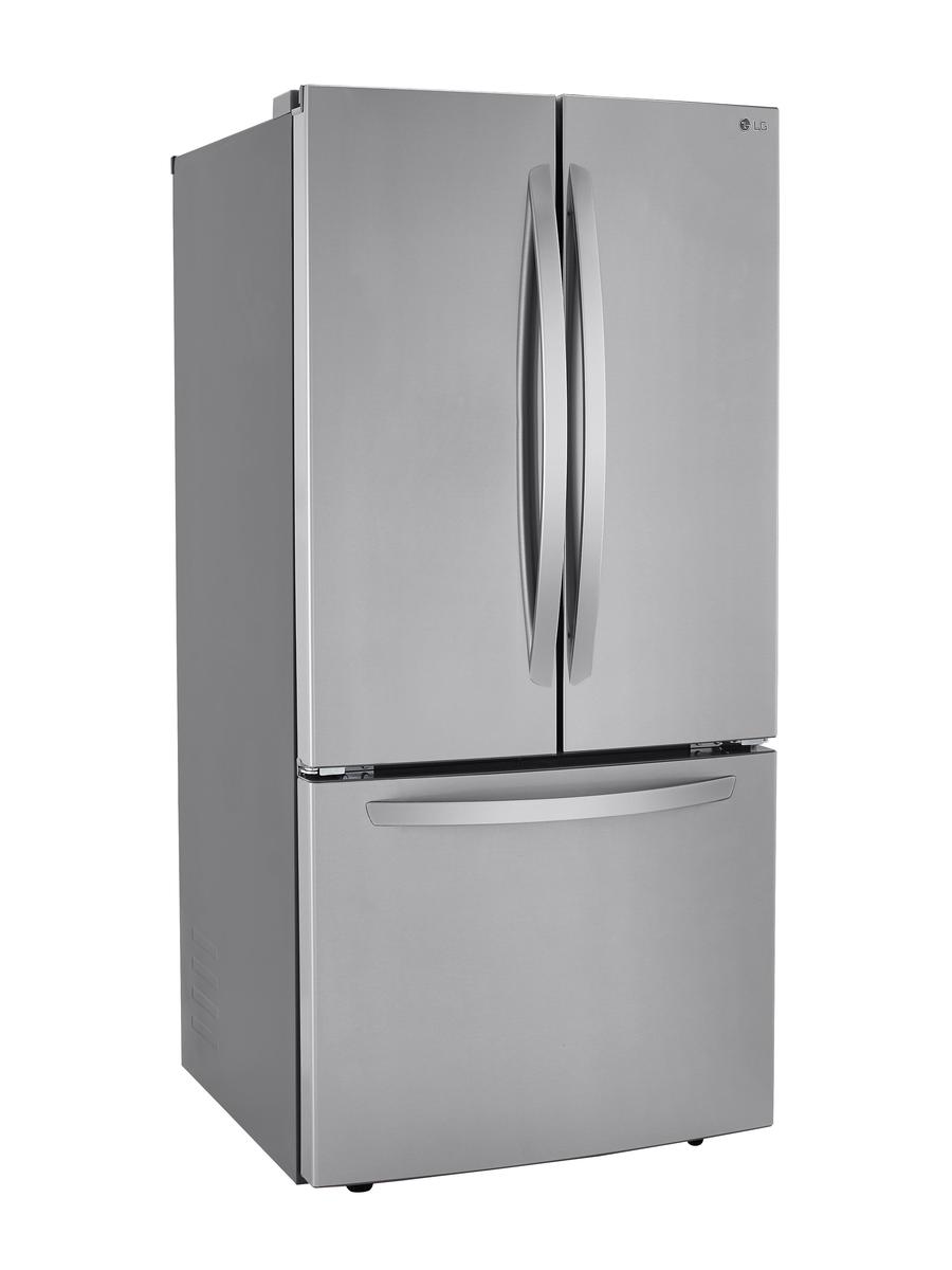 LG - 32.8 Inch 25.1 cu. ft French Door Refrigerator in Stainless - LRFCS2503S