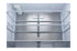 LG - 35.75 Inch 27 cu. ft French Door Refrigerator in Stainless - LRFLC2706S