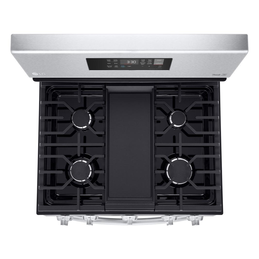 LG - 5.8 cu. ft  Gas Range in Stainless - LRGL5823S
