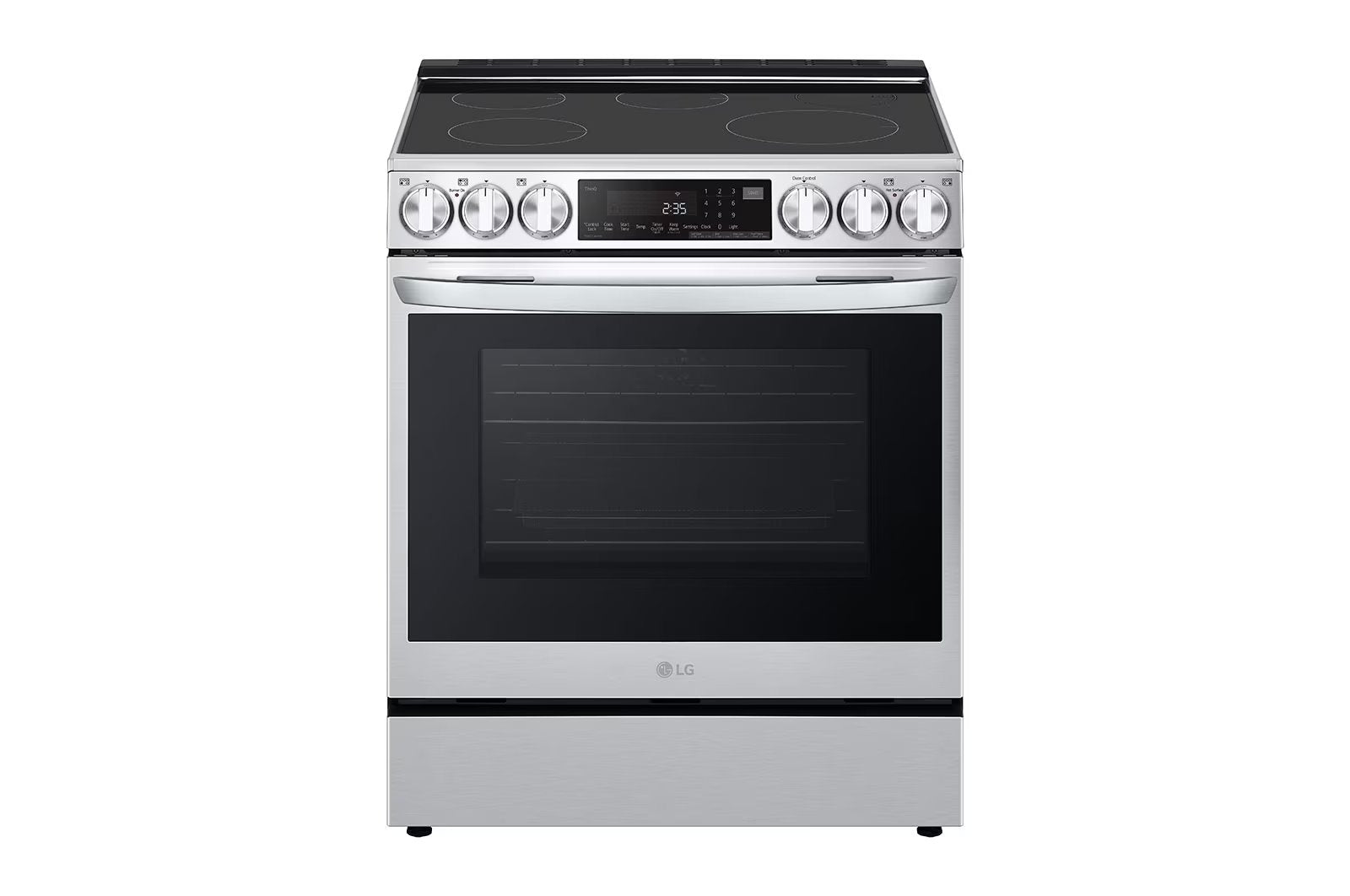 LG - 6.3 cu. ft  Induction Range in Stainless - LSIL6336F