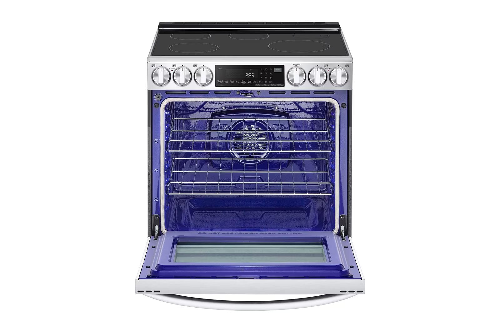 LG - 6.3 cu. ft  Induction Range in Stainless - LSIL6336F