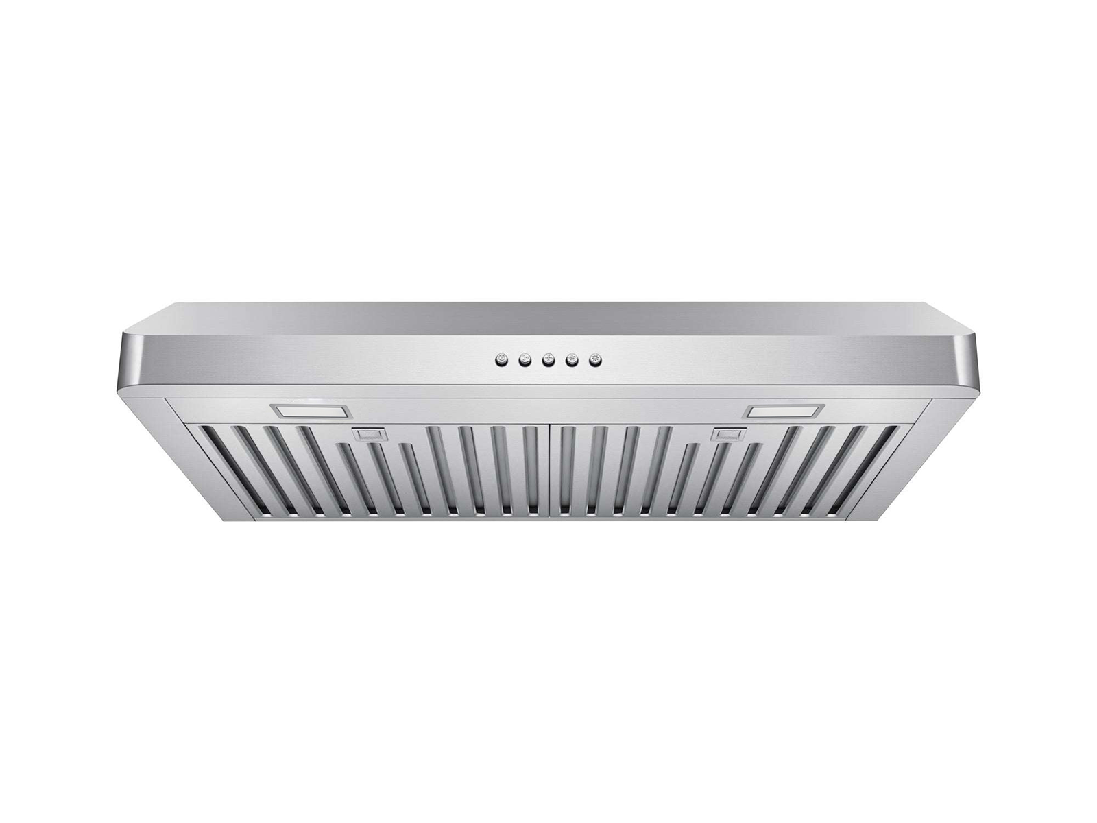 30 Inch 600 CFM Under Cabinet Range Hood with Push Button Controls - VICTORY Luna