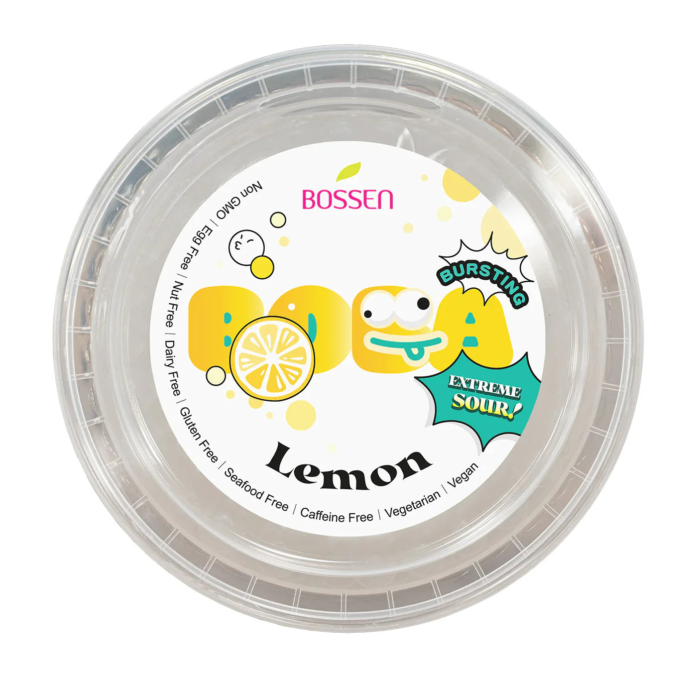 Lemon Sour Bursting Boba | Sour Popping Boba | Foodservice Canada Distribution