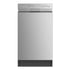 Midea - 52 dBA Built In Dishwasher in Stainless - MDF18A1AST