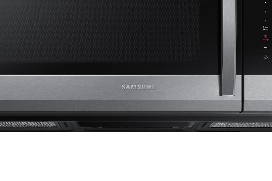 Samsung - 1.7 cu. Ft  Over the range Microwave in Stainless - ME17R7011ES