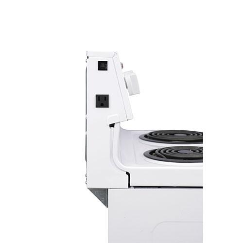 Marathon - 2.7 cu. ft  Electric Range in White - MER240W-1