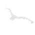 LG MFC62250201 Refrigerator Dispenser Ice Chute Door Hinge Lever