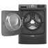 Maytag - 5.5 cu. Ft  Front Load Washer in Black - MHW6630MBK