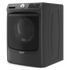 Maytag - 5.5 cu. Ft  Front Load Washer in Black - MHW6630MBK